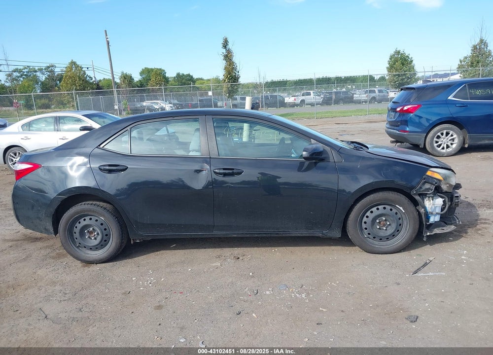 2015 TOYOTA COROLLA VIN: 2T1BURHE8FC238033