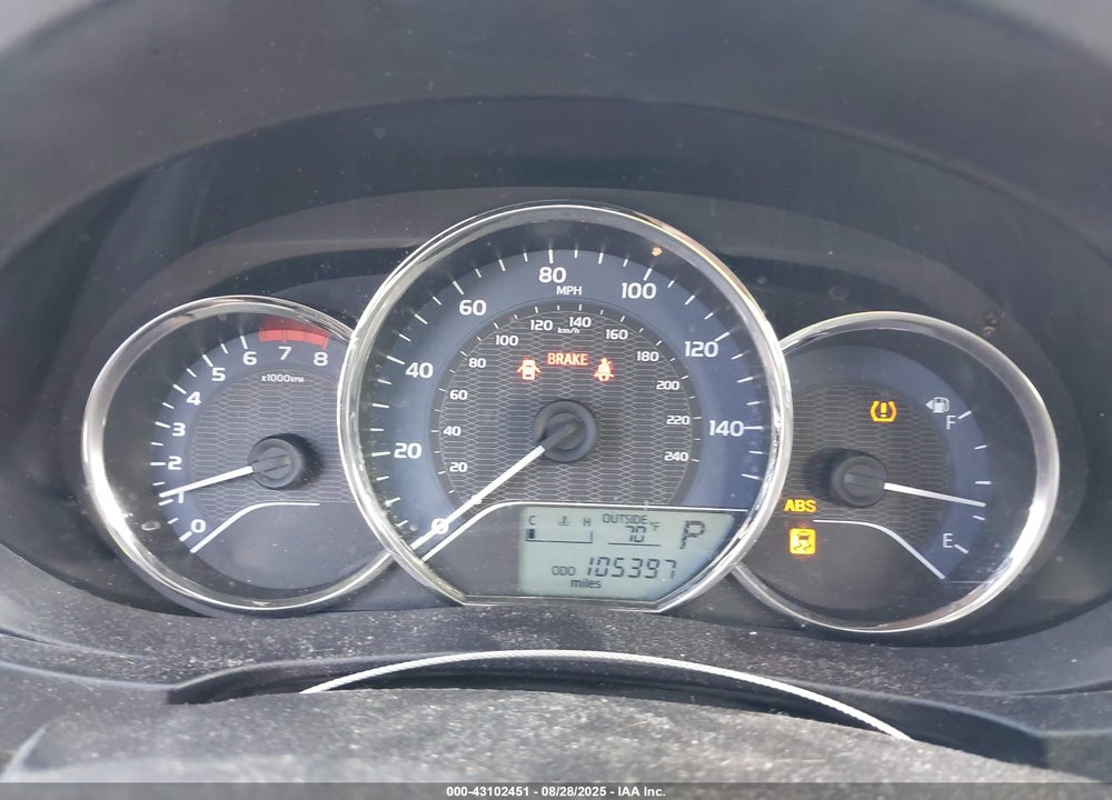 2015 TOYOTA COROLLA VIN: 2T1BURHE8FC238033