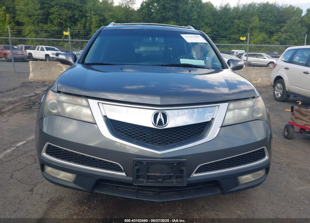 2011 ACURA MDX VIN: 2HNYD2H21BH523836