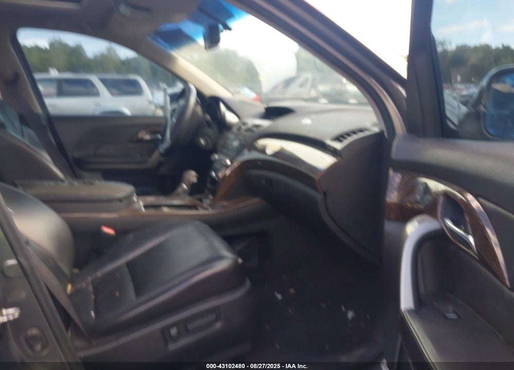 2011 ACURA MDX VIN: 2HNYD2H21BH523836