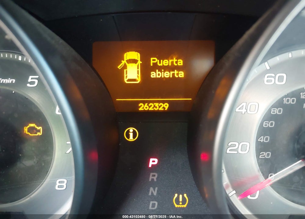 2011 ACURA MDX VIN: 2HNYD2H21BH523836