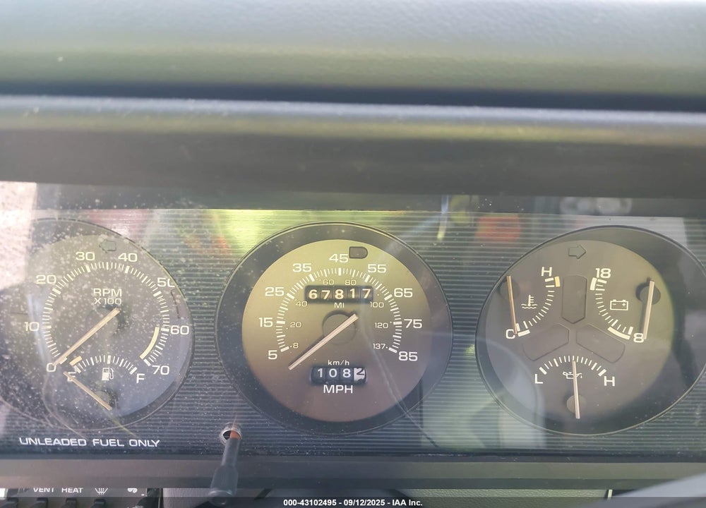 1987 DODGE SHELBY CHARGER VIN: 1B3BZ64E3HD304646