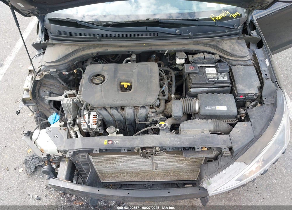 2019 HYUNDAI ELANTRA VIN: KMHD84LF5KU785480