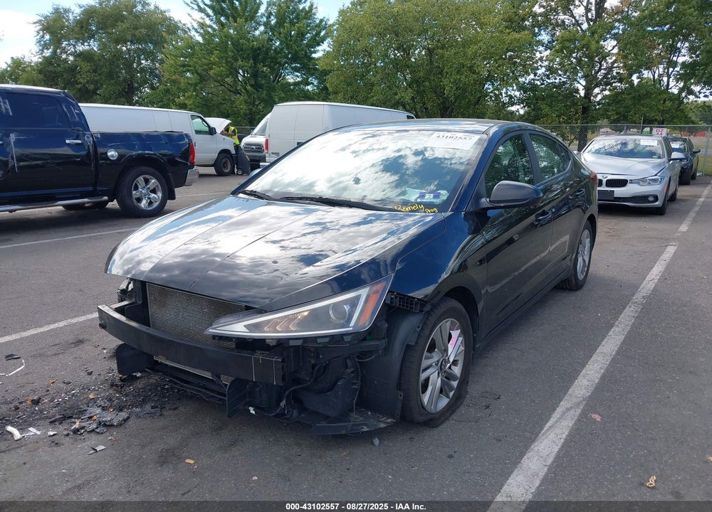 2019 HYUNDAI ELANTRA VIN: KMHD84LF5KU785480