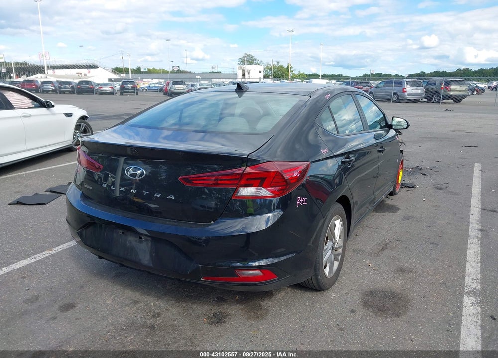 2019 HYUNDAI ELANTRA VIN: KMHD84LF5KU785480