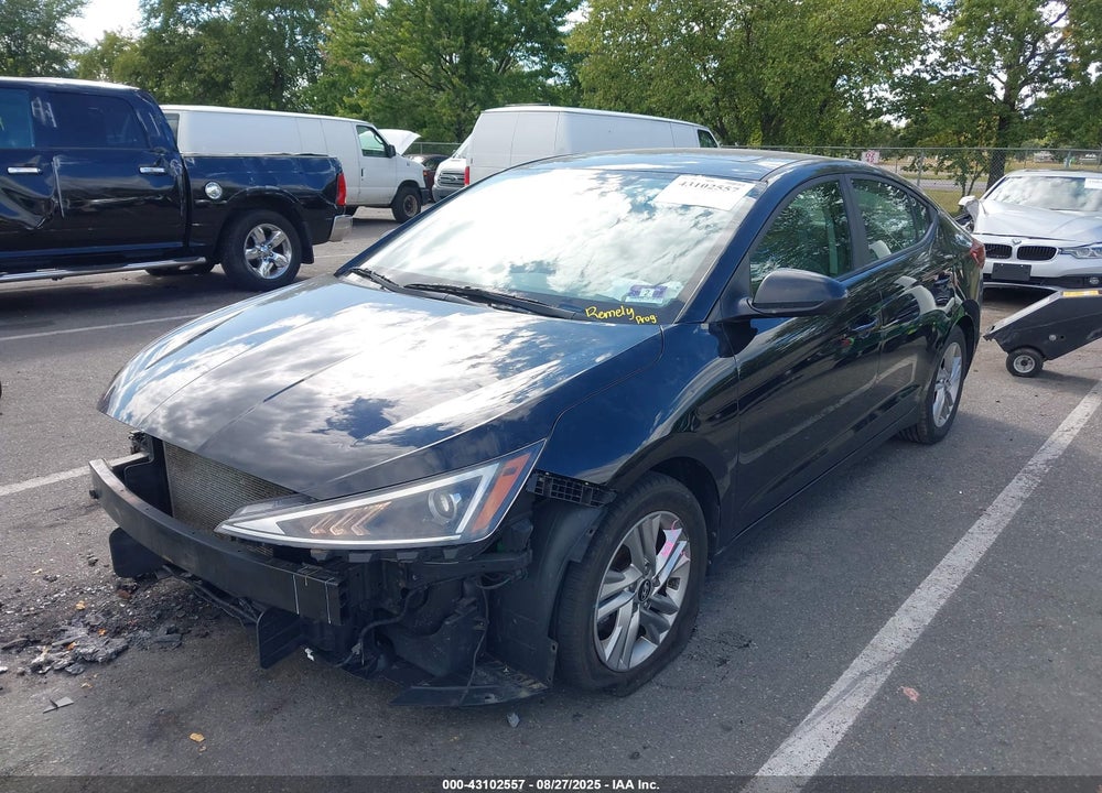 2019 HYUNDAI ELANTRA VIN: KMHD84LF5KU785480
