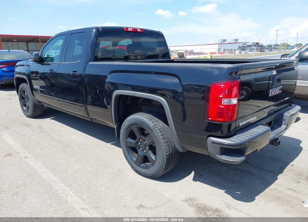 2017 GMC SIERRA 1500 VIN: 1GTV2LEC4HZ104499