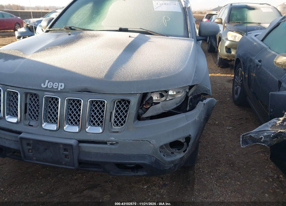 2014 JEEP COMPASS VIN: 1C4NJDEB9ED622049