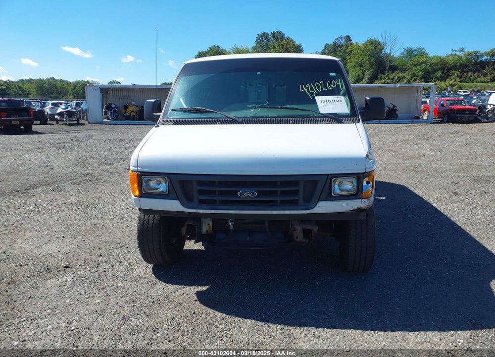 2007 FORD E-350 SUPER DUTY COMMERCIAL/RECREATIONAL VIN: 1FTSE34L37DB49604