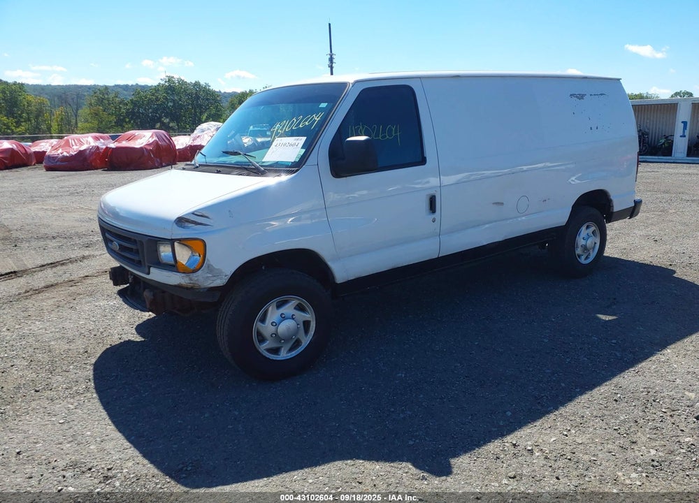2007 FORD E-350 SUPER DUTY COMMERCIAL/RECREATIONAL VIN: 1FTSE34L37DB49604