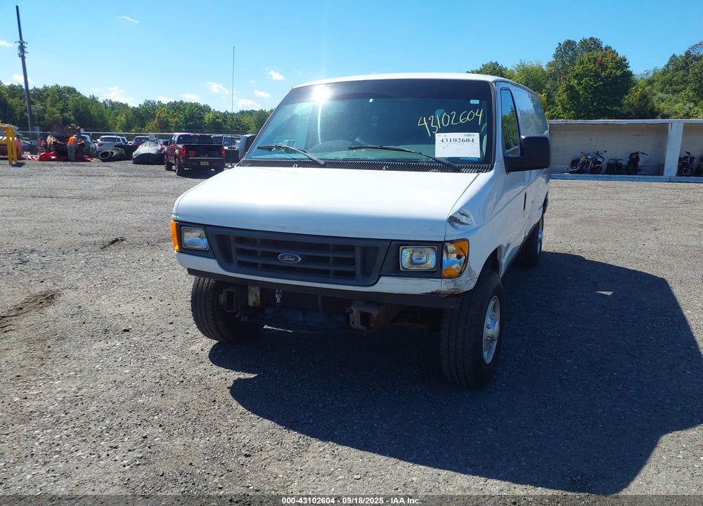 2007 FORD E-350 SUPER DUTY COMMERCIAL/RECREATIONAL VIN: 1FTSE34L37DB49604
