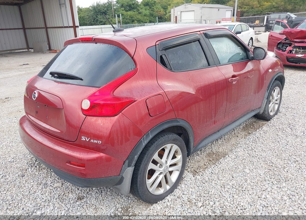 2011 NISSAN JUKE VIN: JN8AF5MV3BT005107