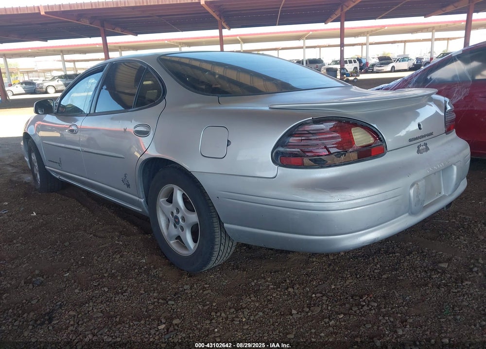 2002 PONTIAC GRAND PRIX SE VIN: 1G2WK52JX2F102479