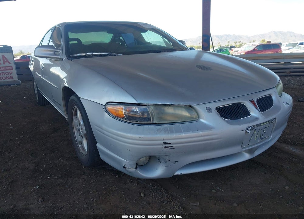 2002 PONTIAC GRAND PRIX SE VIN: 1G2WK52JX2F102479