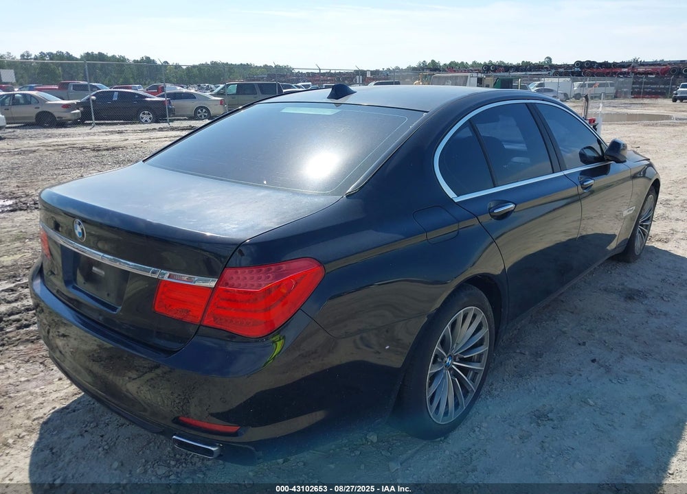 2011 BMW 7 SERIES VIN: WBAKA4C57BC612747