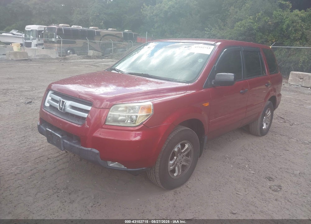 2006 HONDA PILOT VIN: 2HKYF18156H531467