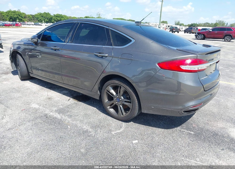2017 FORD FUSION VIN: 3FA6P0VP6HR158288