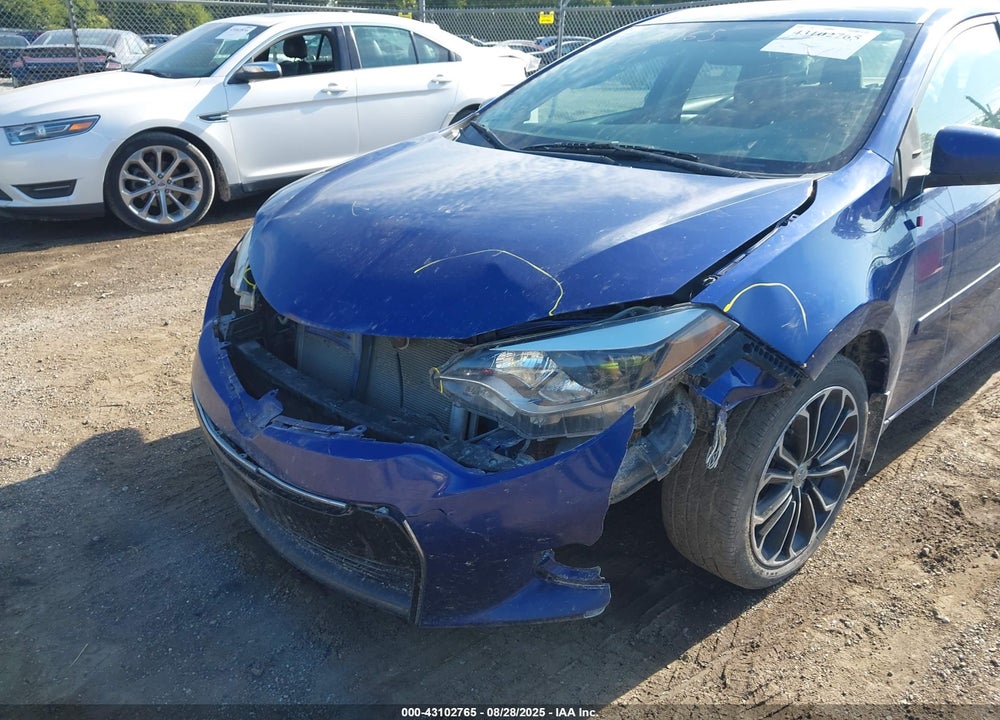2016 TOYOTA COROLLA S PLUS VIN: 2T1BURHE7GC713088