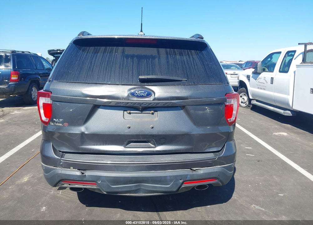 2018 FORD EXPLORER VIN: 1FM5K7D8XJGA02092