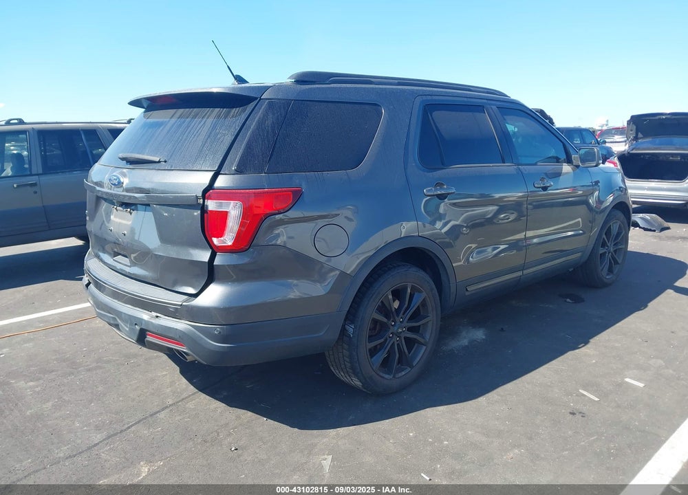 2018 FORD EXPLORER VIN: 1FM5K7D8XJGA02092