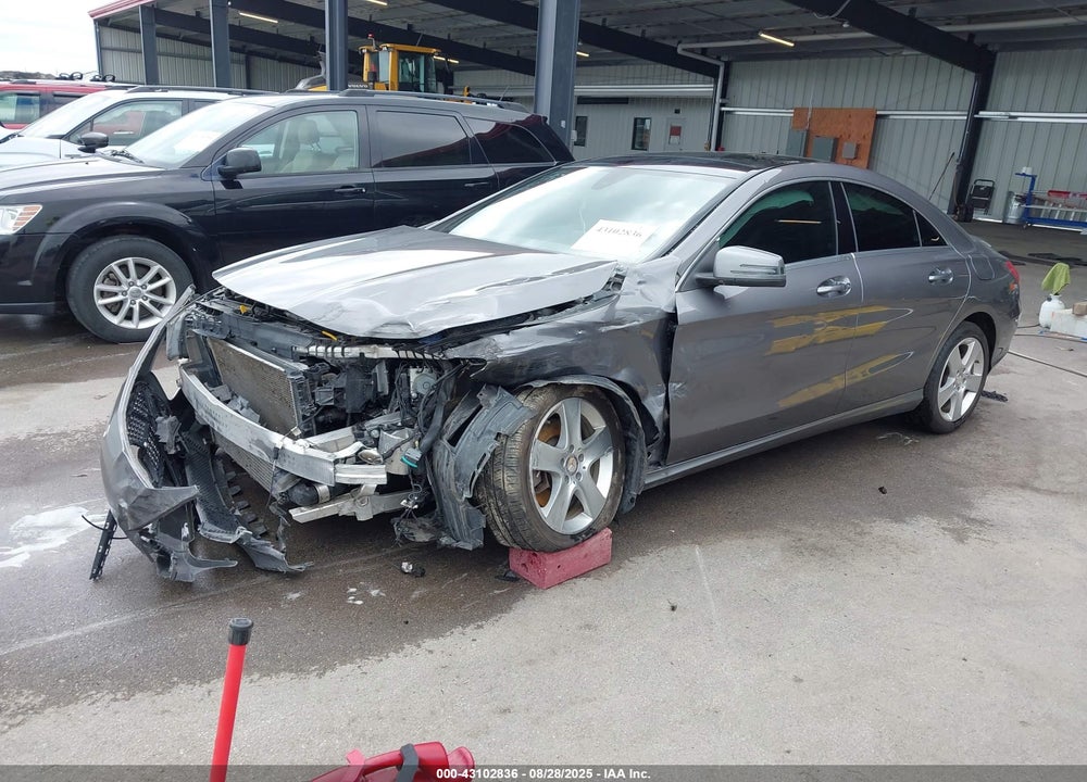 2016 MERCEDES-BENZ CLA-CLASS VIN: WDDSJ4GB5GN327498
