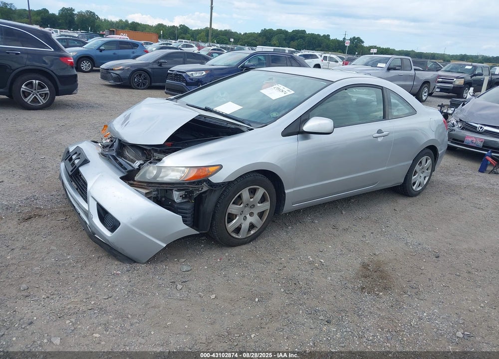 2008 HONDA CIVIC LX VIN: 2HGFG12668H543486