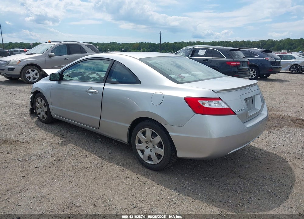 2008 HONDA CIVIC LX VIN: 2HGFG12668H543486