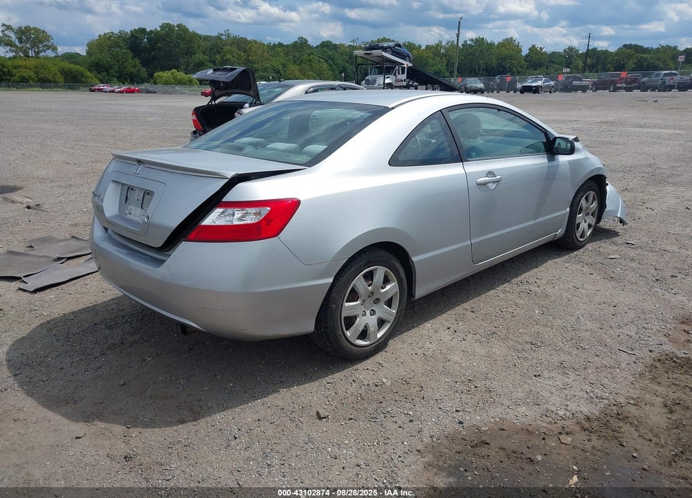 2008 HONDA CIVIC LX VIN: 2HGFG12668H543486