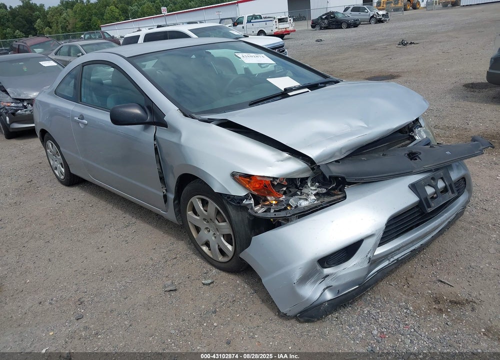 2008 HONDA CIVIC LX VIN: 2HGFG12668H543486