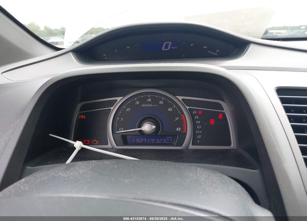2008 HONDA CIVIC LX VIN: 2HGFG12668H543486