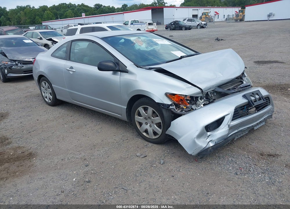 2008 HONDA CIVIC LX VIN: 2HGFG12668H543486