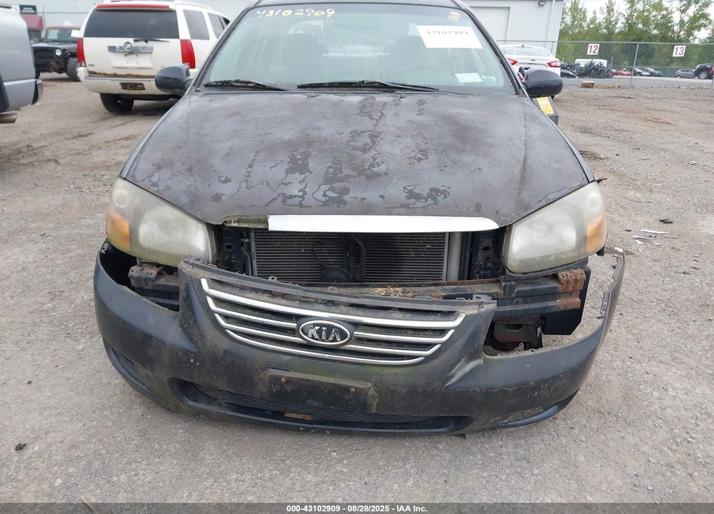 2009 KIA SPECTRA VIN: KNAFE222595640580