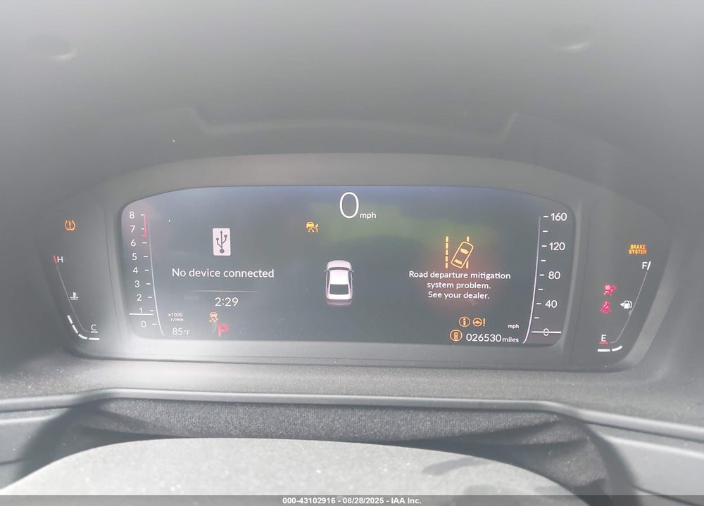 2024 HONDA ACCORD EX VIN: 1HGCY1F39RA045055