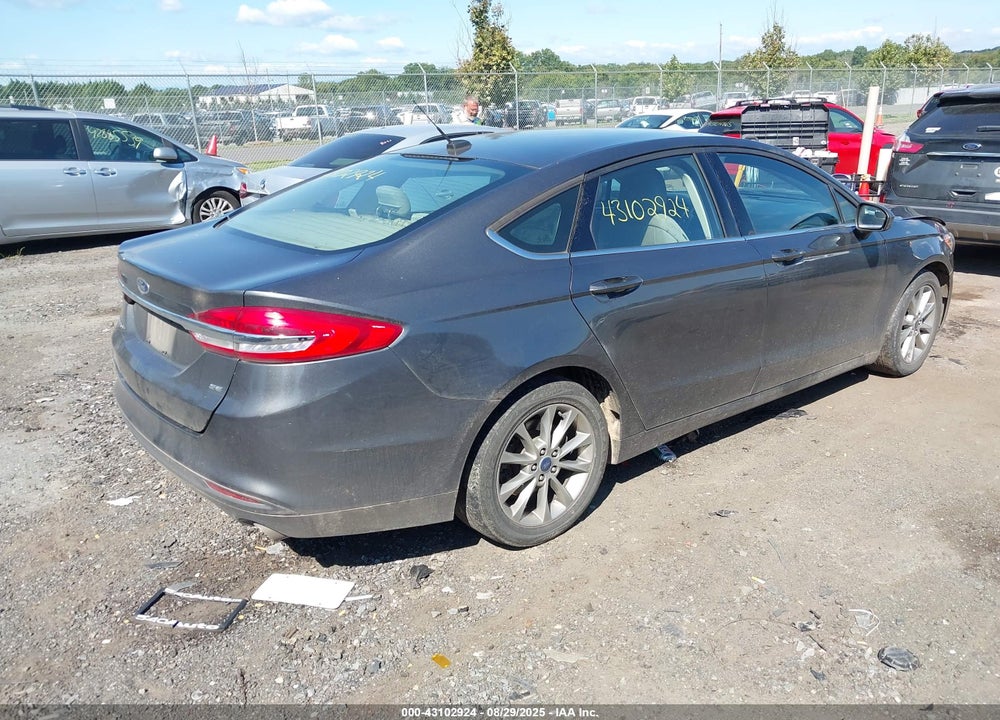 2017 FORD FUSION VIN: 3FA6P0H72HR219549