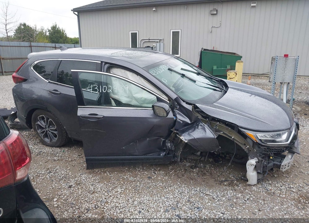 2022 HONDA CR-V HYBRID EX-L VIN: 5J6RT6H80NL042938