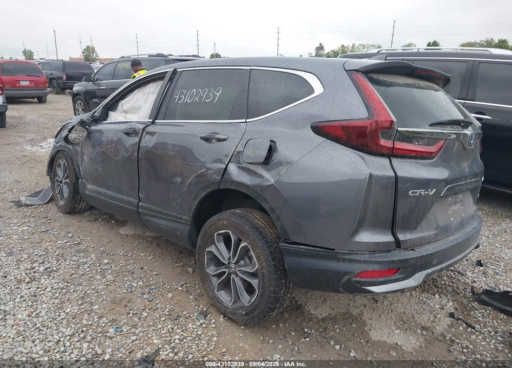 2022 HONDA CR-V HYBRID EX-L VIN: 5J6RT6H80NL042938