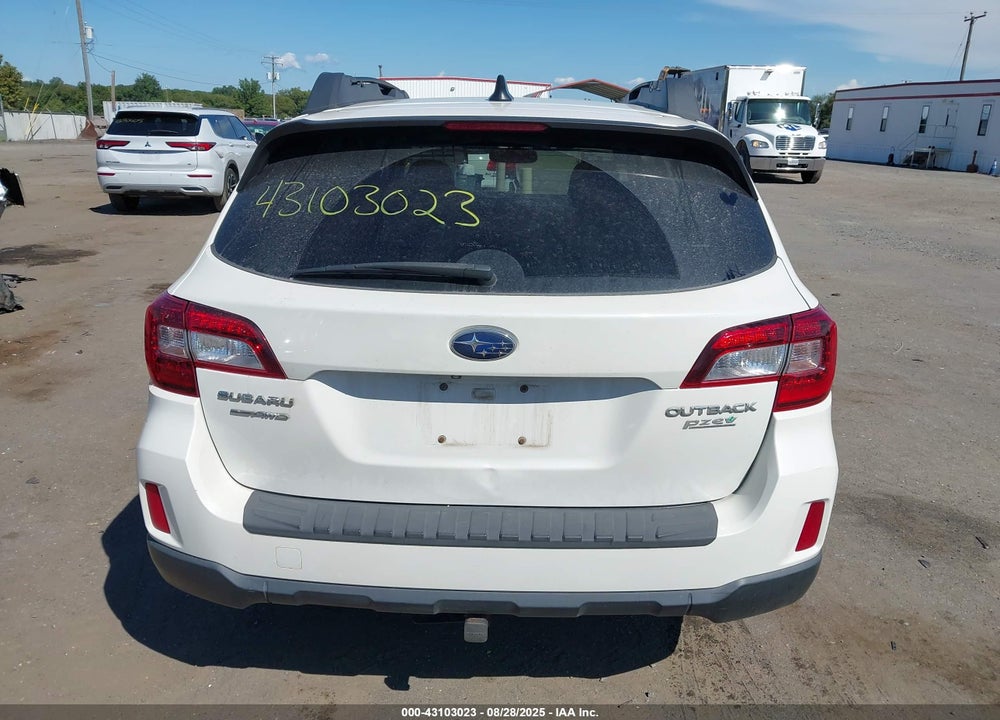 2016 SUBARU OUTBACK VIN: 4S4BSACC6G3270241