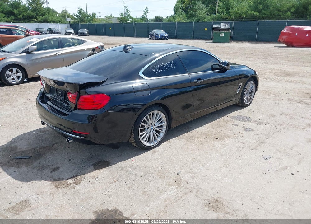 2015 BMW 4 SERIES VIN: WBA3R5C58FK371263