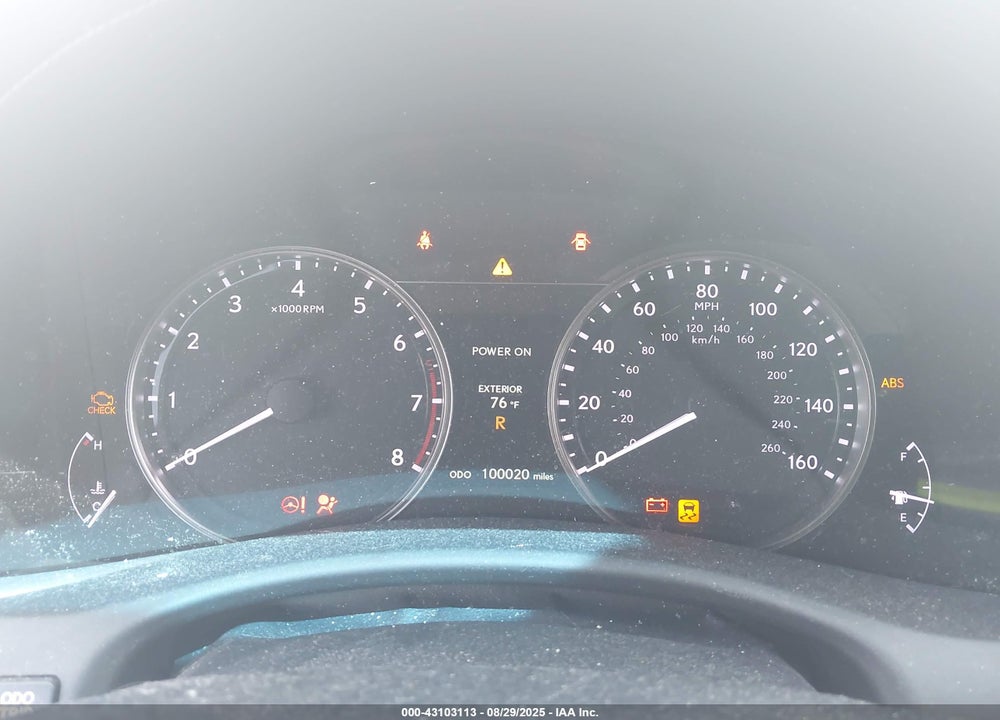 2013 LEXUS GS 350 VIN: JTHBE1BL9D5009360