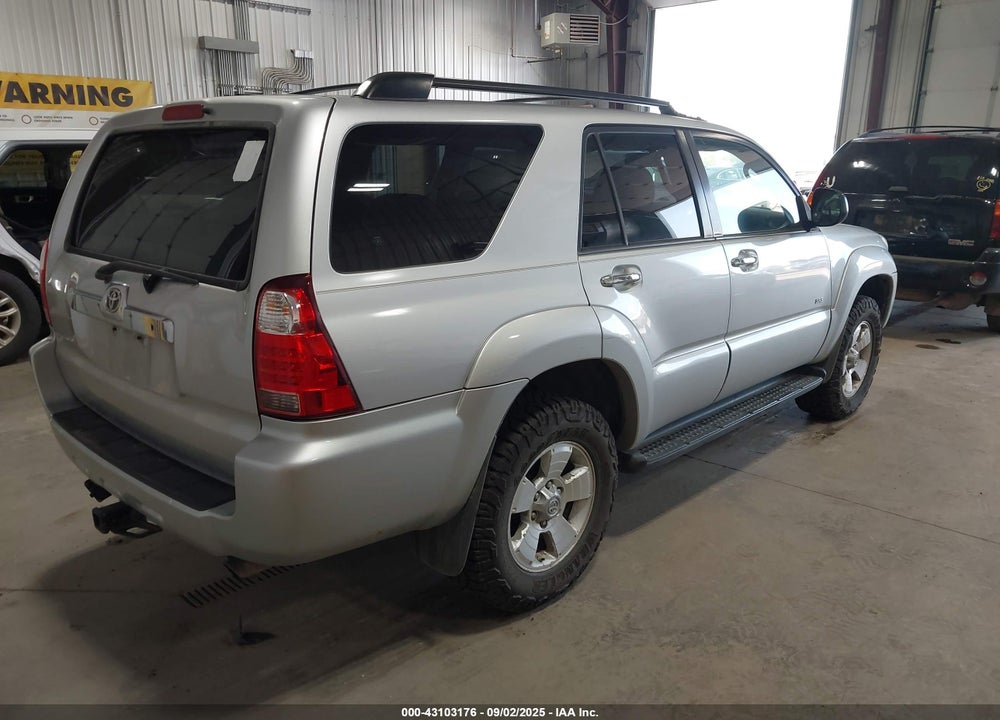 2007 TOYOTA 4RUNNER SR5 V6 VIN: JTEZU14R878073084