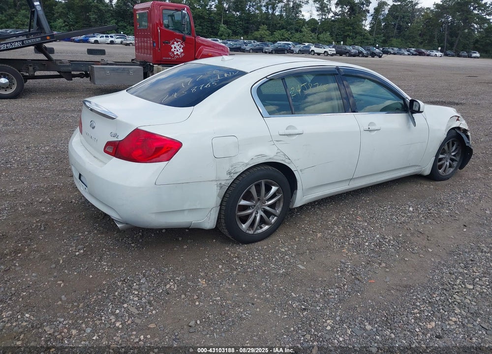 2008 INFINITI G35X VIN: JNKBV61F58M277584