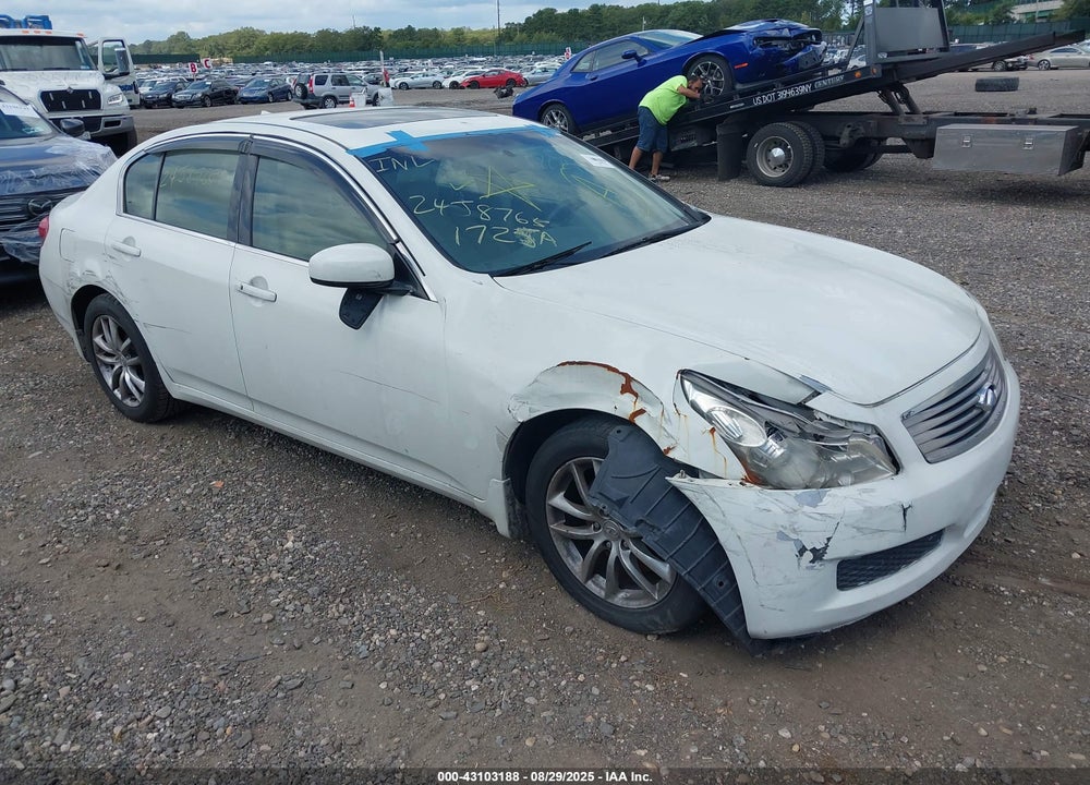 2008 INFINITI G35X VIN: JNKBV61F58M277584