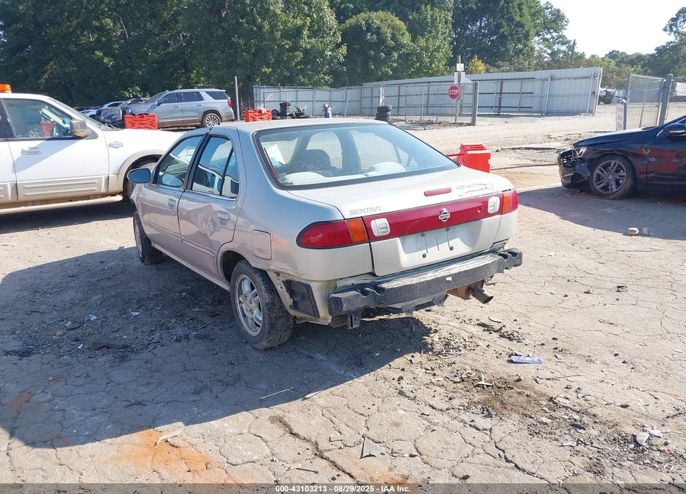 1999 NISSAN SENTRA GXE/XE VIN: 1N4AB41D6XC725575