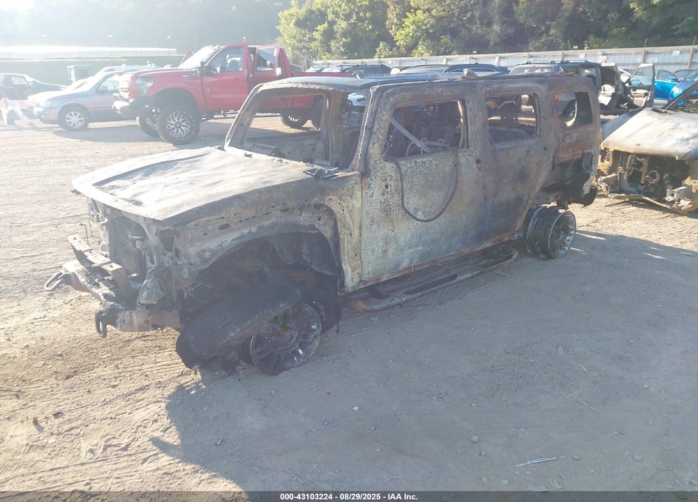 2006 HUMMER H3 SUV VIN: 5GTDN136268102945