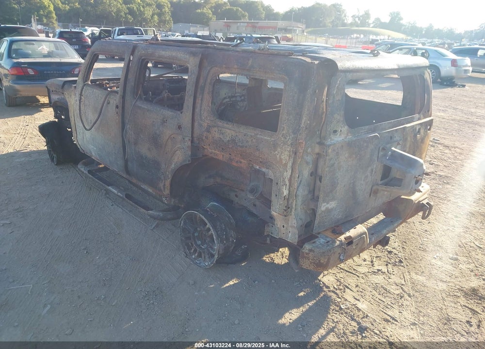 2006 HUMMER H3 SUV VIN: 5GTDN136268102945