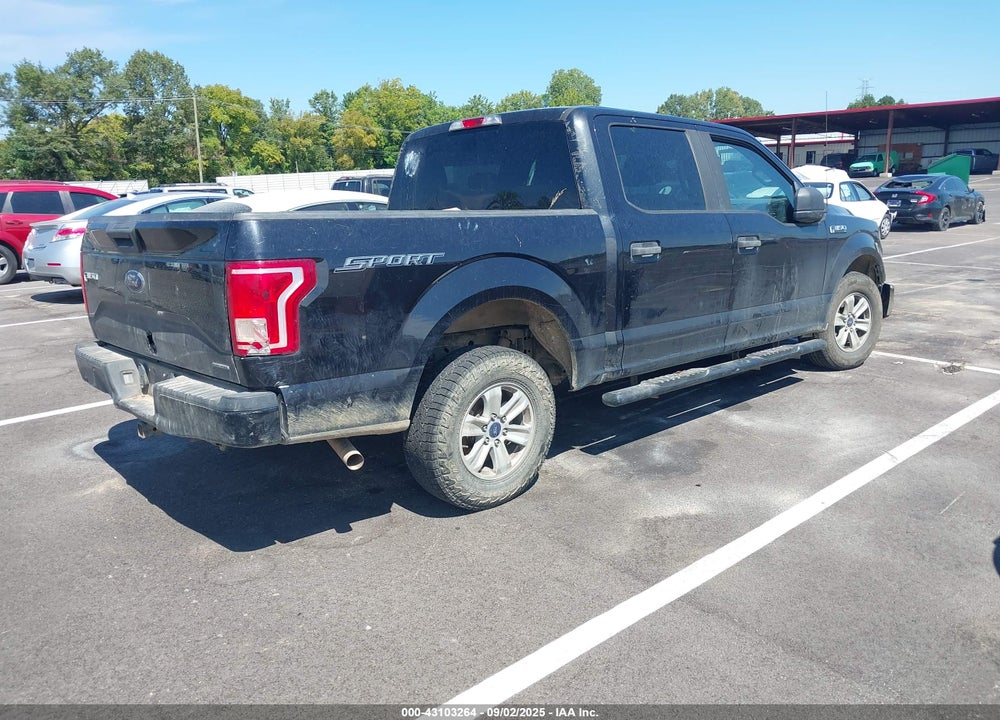 2015 FORD F-150 VIN: 1FTEW1C86FKD02613