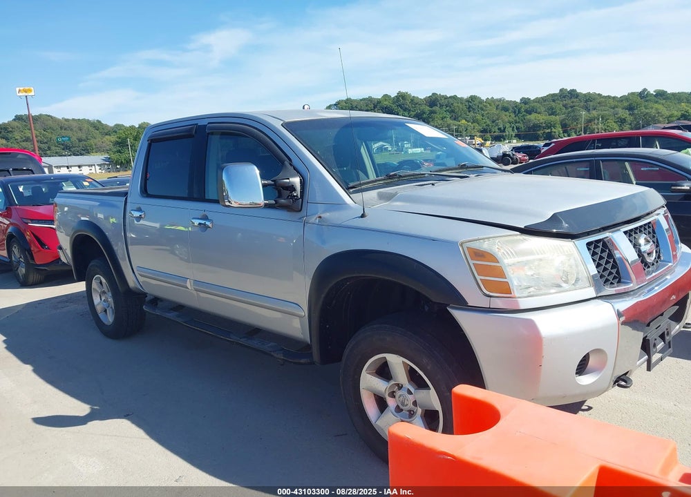 2004 NISSAN TITAN SE VIN: 1N6AA07B34N551750