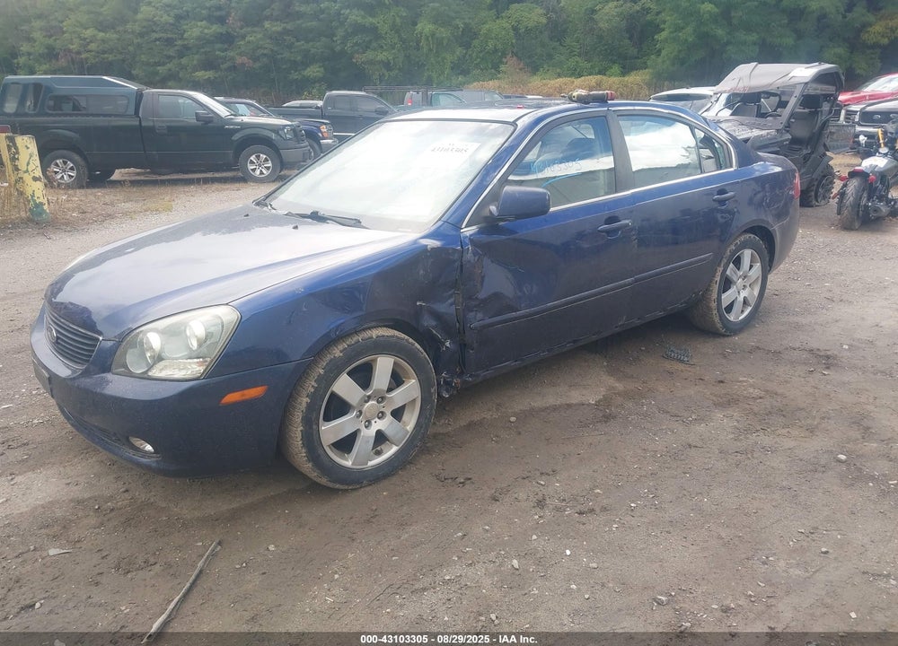 2007 KIA OPTIMA LX VIN: KNAGE123575129858