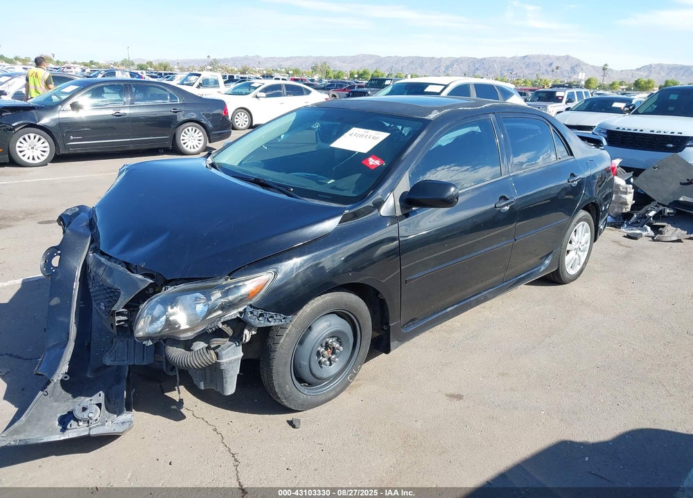 2010 TOYOTA COROLLA VIN: 1NXBU4EE8AZ283133