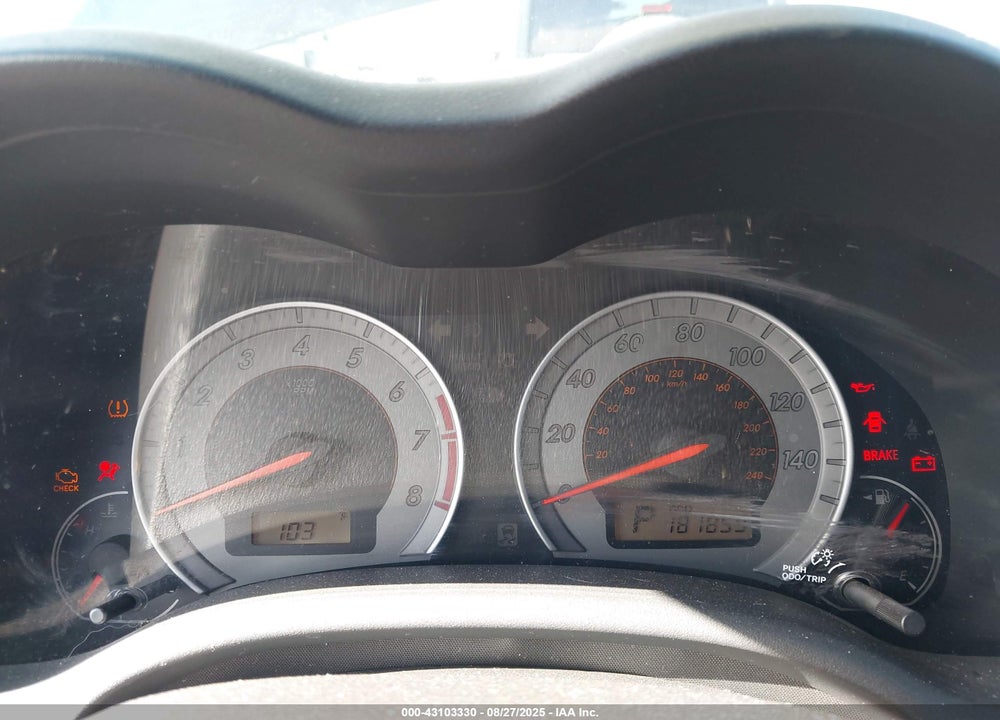 2010 TOYOTA COROLLA VIN: 1NXBU4EE8AZ283133